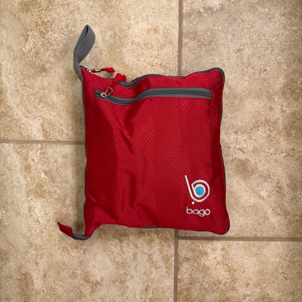 Set of OSPREY Porter 46 Travel Backpack (Diablo Red) & Bago 60L Foldable Duffle - Picture 15 of 15